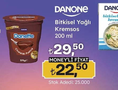 Danone Bitkisel Yağlı Kremsos 200 Ml