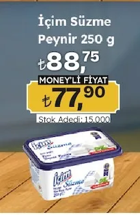 İçim Süzme Peynir 250 G