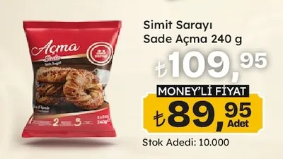 Simit Sarayı Sade Açma 240 G