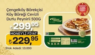 Çengelköy Börekçisi Köy Böreği Cevizli Dutlu Peynirli 500G