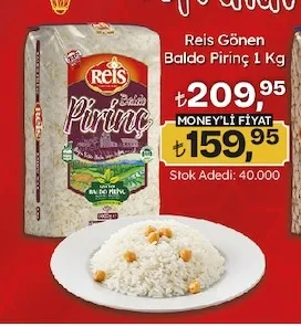 Reis Gönen Baldo Pirinç 1 Kg