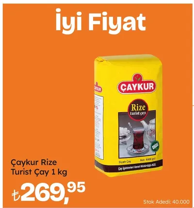 Çaykur Rize Turist Çay 1 Kg