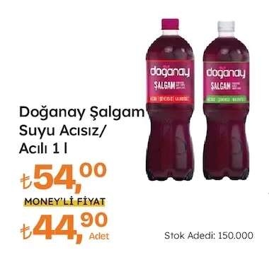 Doğanay Şalgam Suyu Acısız/ Acılı 1 I