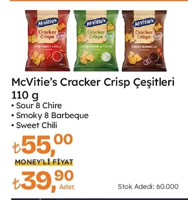 Mcvitie'S Cracker Crisp Çeşitleri 110 G