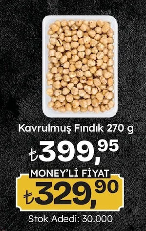 Kavrulmuş Fındık 270 G