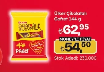 Ülker Çikolatalı Gofret 144 G