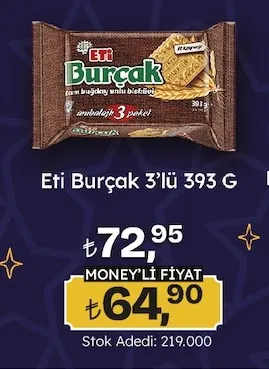 Eti Burçak 3'Lü 393 G