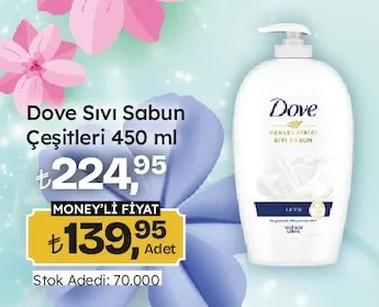 Dove Sıvı Sabun Çeşitleri 450 Ml