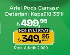 Ariel Pods Çamaşır Deterjanı Kapsülü 35'Li