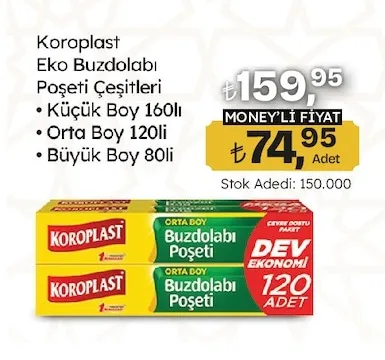 Koroplast Eko Buzdolabı Poşeti Çeşitleri