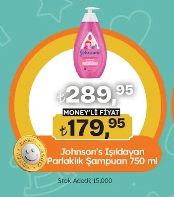 Johnson'S Işıldayan Parlaklık Şampuan 750 Ml