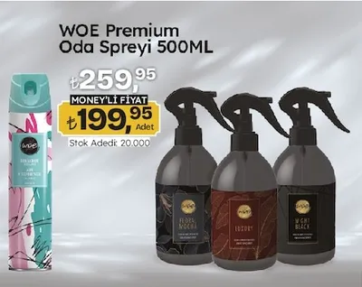 Woe Premium Oda Spreyi 500Ml