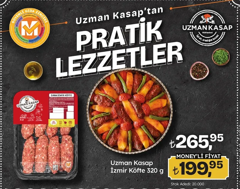 Uzman Kasap İzmir Köfte 320 G