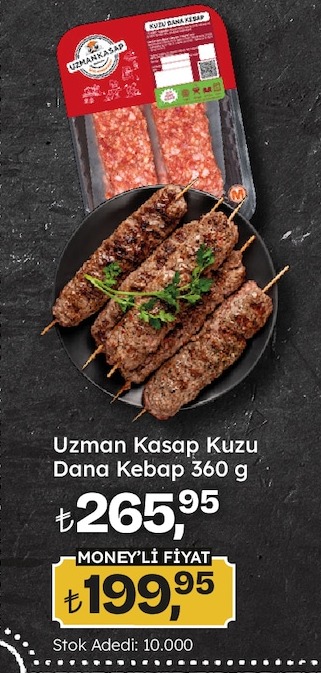 Uzman Kasap Kuzu Dana Kebap 360 G