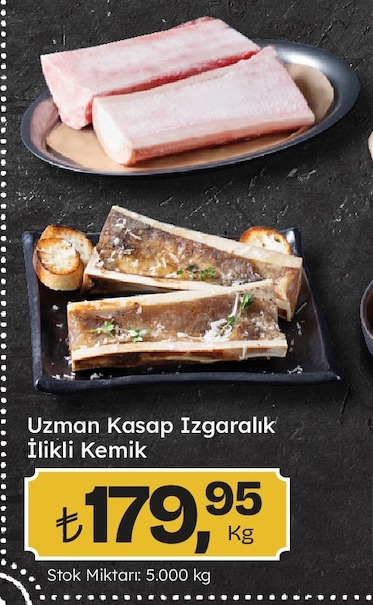 Uzman Kasap Izgaralık İlikli Kemik