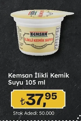 Kemsan İlikli Kemik Suyu 105 Ml