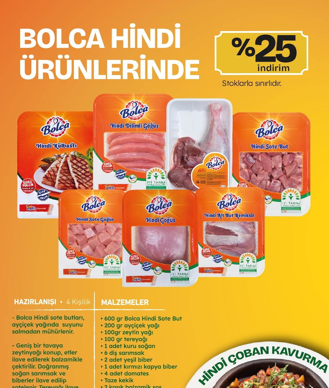 Bolca Hindi Ürünleri