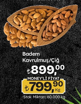 Badem Kavrulmuş/Çiğ