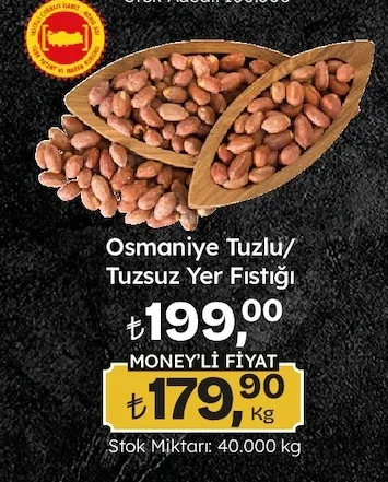 Osmaniye Tuzlu/ Tuzsuz Yer Fıstığı