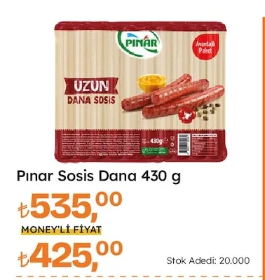 Pınar Sosis Dana 430 G