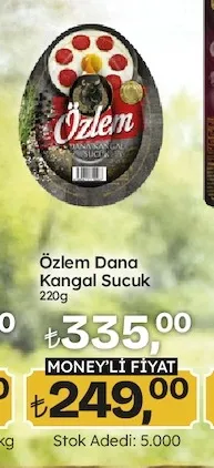 Özlem Dana Kangal Sucuk 220G