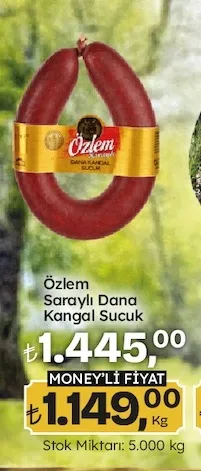 Özlem Saraylı Dana Kangal Sucuk