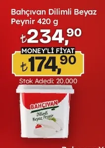Bahçıvan Dilimli Beyaz Peynir 420 G