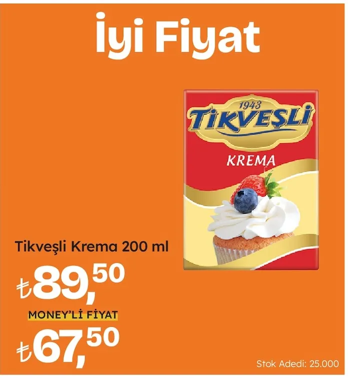 Tikveşli Krema 200 Ml
