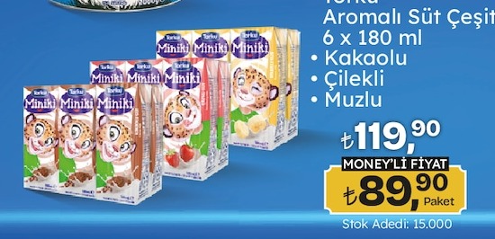 Torku Aromalı Süt Çeşit 6 X 180 Ml