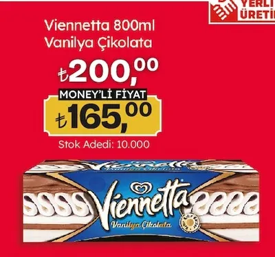 Viennetta 800Ml Vanilya Çikolata