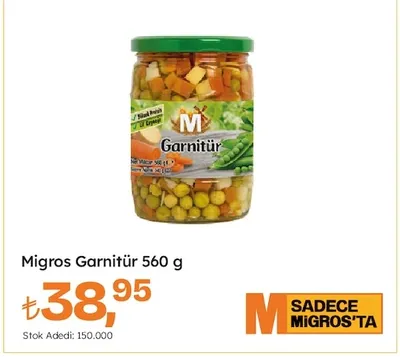 Migros Garnitür 560 G