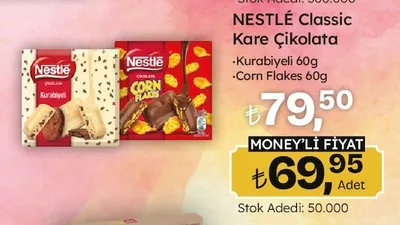 Nestlé Classic Kare Çikolata