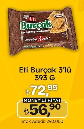 Eti Burçak 3'Lü 393 G