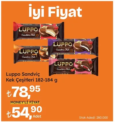 Luppo Sandviç Kek Çeşitleri 182-184 G