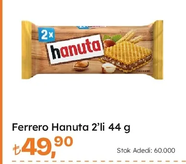 Ferrero Hanuta 2'Li 44 G