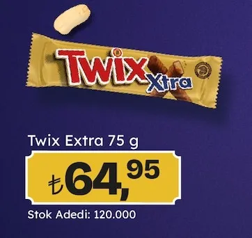 Twix Extra 75 G