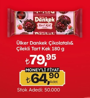 Ülker Dankek Çikolatalı& Çilekli Tart Kek 180 G