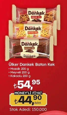 Ülker Dankek Baton Kek