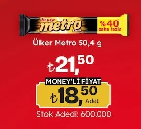 Ülker Metro 50,4 G