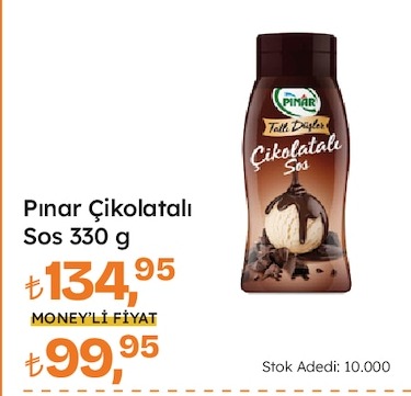 Pınar Çikolatalı Sos 330 G