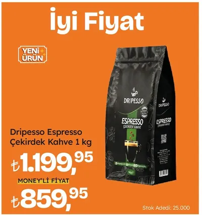 Dripesso Espresso Çekirdek Kahve 1 Kg