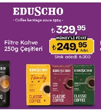 Filtre Kahve 250G Çeşitleri