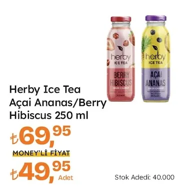 Herby Ice Tea Açai Ananas/Berry Hibiscus 250 Ml