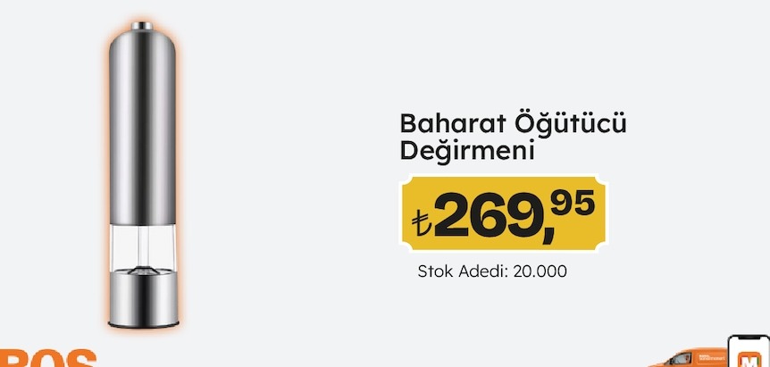 Baharat Öğütücü Değirmeni