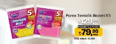 Parex Temizlik Bezleri 5'Li
