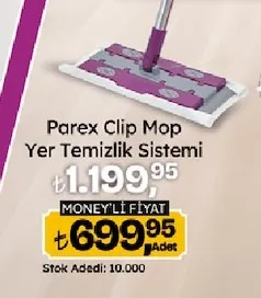 Parex Clip Mop Yer Temizlik Sistemi