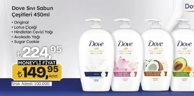 Dove Sıvı Sabun Çeşitleri 450Ml