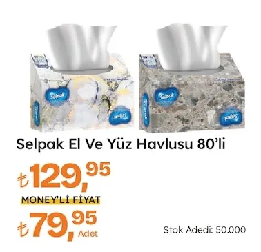 Selpak El Ve Yüz Havlusu 80'Li
