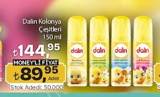 Dalin Kolonya Çeşitleri 150 Ml