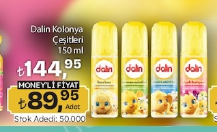 Dalin Kolonya Çeşitleri 150 Ml